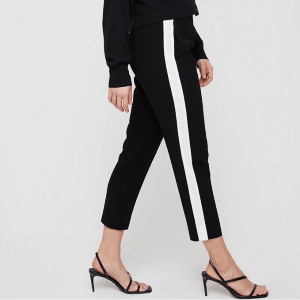 Aritzia⭐️Babaton Cohen crepe tuxedo pant❤️EUC